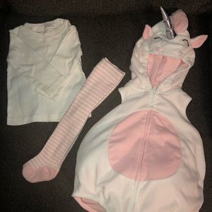 Carters unicorn costume.